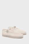 White Netted Mesh Rita Mary Janes