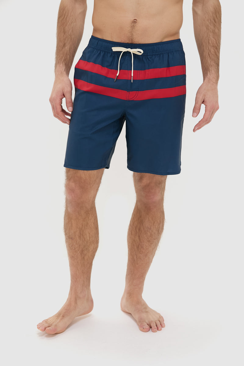 Red Stripe Anchor Trunks